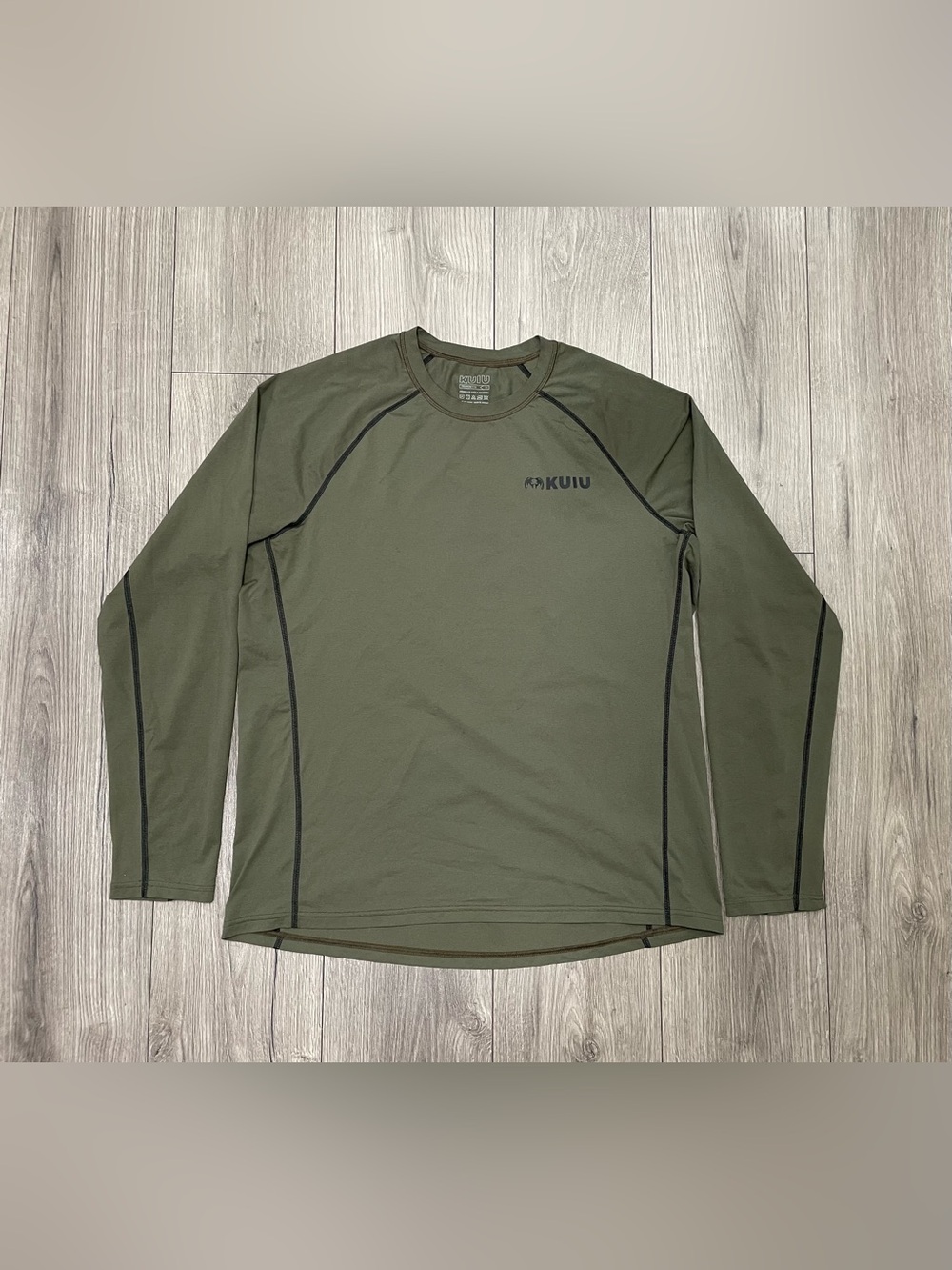 Kuiu Peloton 118 Shirt Mens XL Green Long Sleeve Performance primeflex makspec